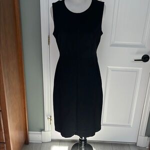 Lands’ end black Ponte dress - 6P